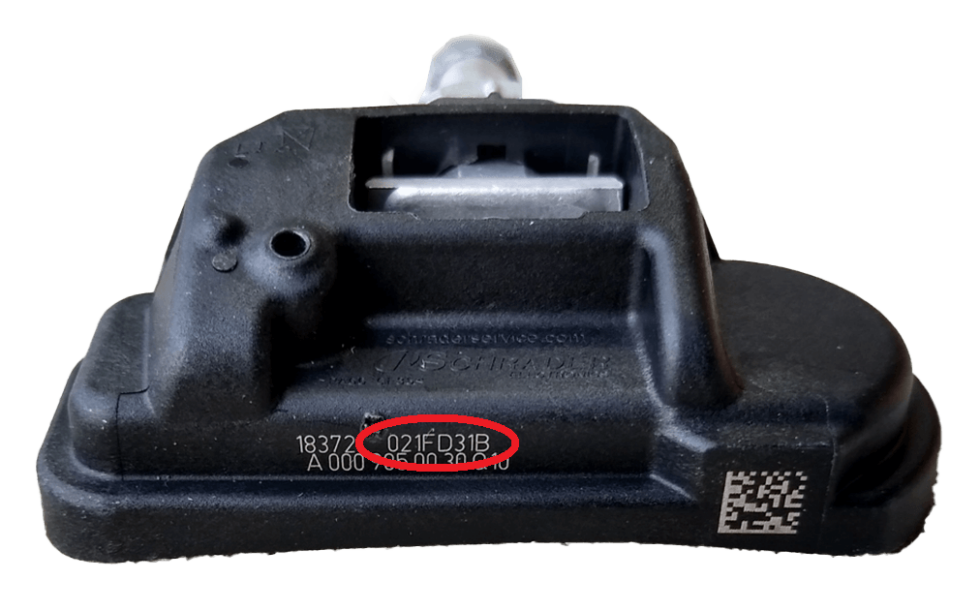 OE TPMS Sensor-ID Location | Alligator TPMS